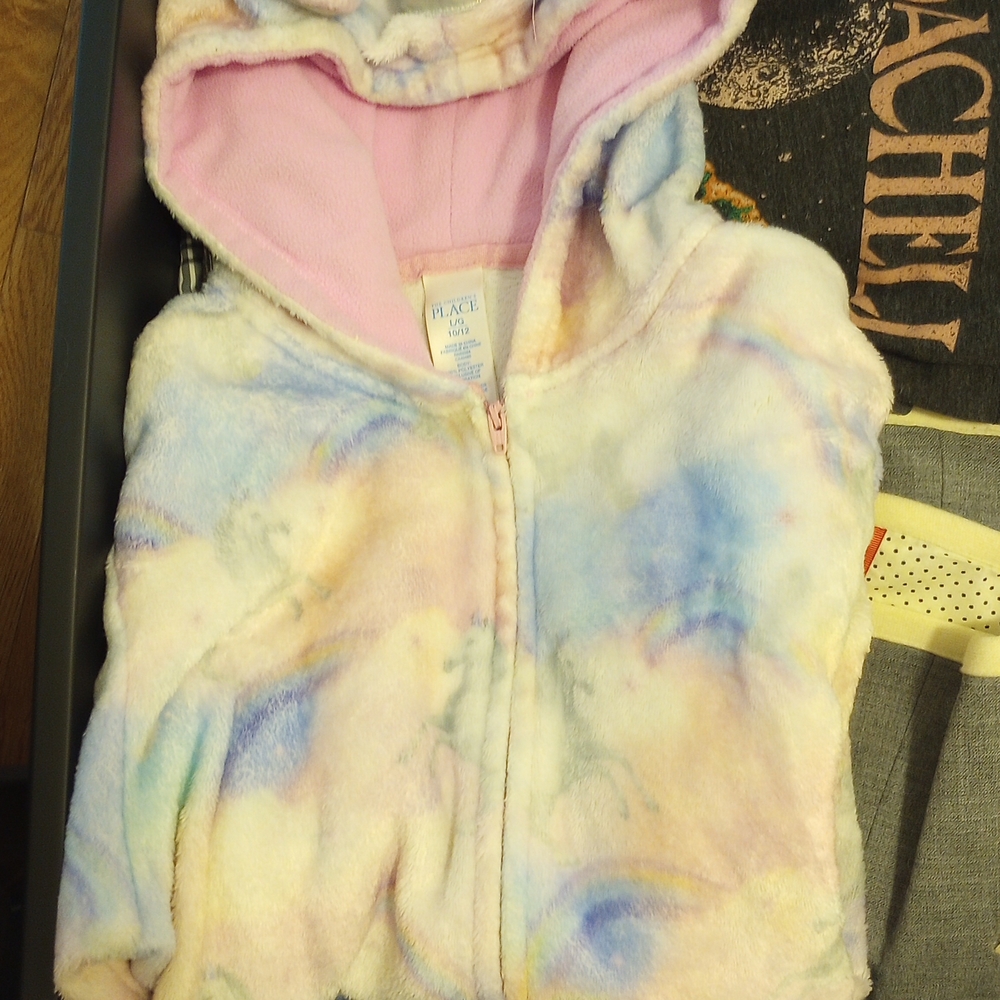 The Children's Place Pastel Swirl onsie